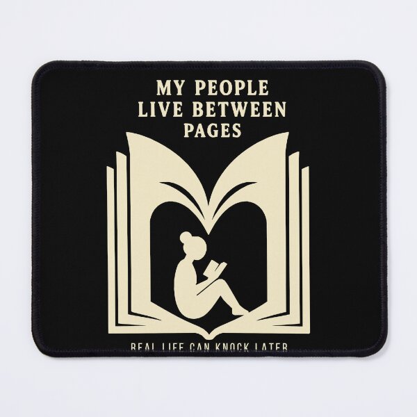 Item preview, My People Live Between Pages – Book Lover Introvert Reading Design designed and sold by Lyfeinsights.