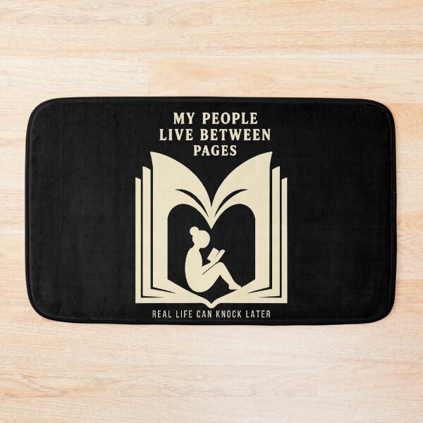 Item preview, My People Live Between Pages – Book Lover Introvert Reading Design designed and sold by Lyfeinsights.