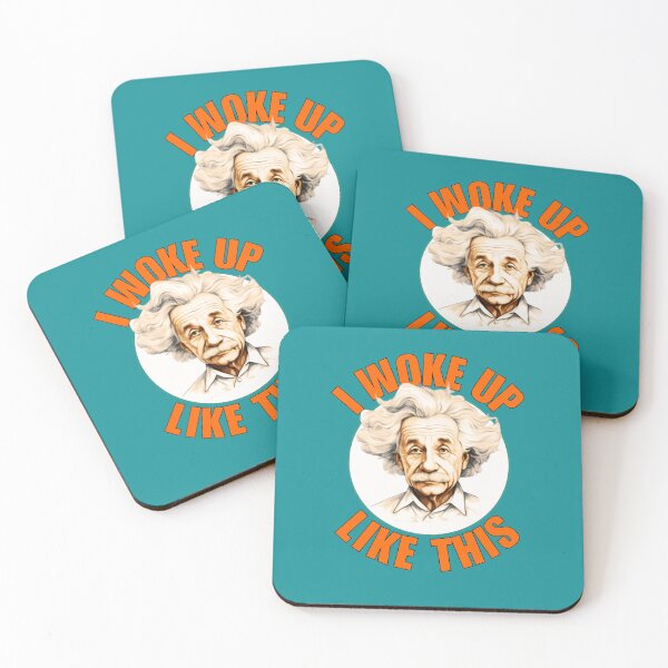Item preview, Albert Einstein I Woke Up Like This Funny Bedhead designed and sold by 2msons.