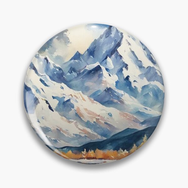 Item preview, In the valley of the Alps designed and sold by Undersea Ai Art.