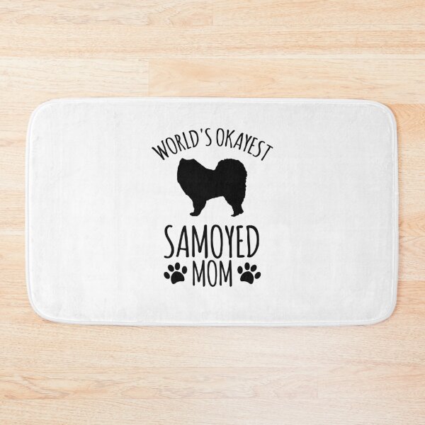 Item preview, Worlds Okayest Samoyed Mom - Dog Mom designed and sold by kindxinn.