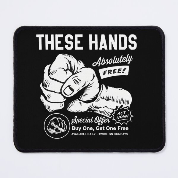 Item preview, These Hands Absolutely Free Funny Fight Humor Sarcastic designed and sold by Ekonolotie.