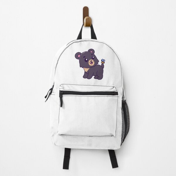 Item preview, Cute Baby Bear with Little Bee Cartoon designed and sold by Lorraine N Morneau.