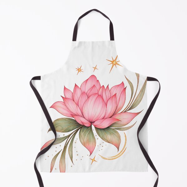 Artikelvorschau, Aquarell-Kunstwerk mit rosa Lotusblume entworfen und verkauft von 1111Miracle.