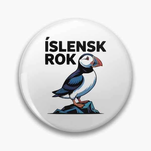 Item preview, Iceland Pride Íslensk Rok Icelandic Puffin designed and sold by Jonas Mas.