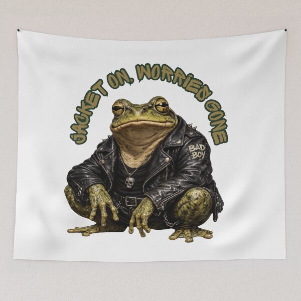 Item preview, Frog with Jacket designed and sold by syndia2209.