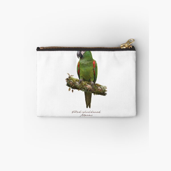 Item preview, Red-shouldered Macaw on Mossy Branch designed and sold by Takeda-art.