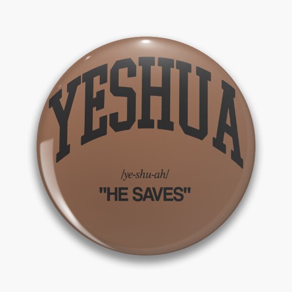 Item preview, ? Yeshua - He Saves | Hebrew Name of Jesus Christian Faith Design ?️✝️ designed and sold by trixxcreative.