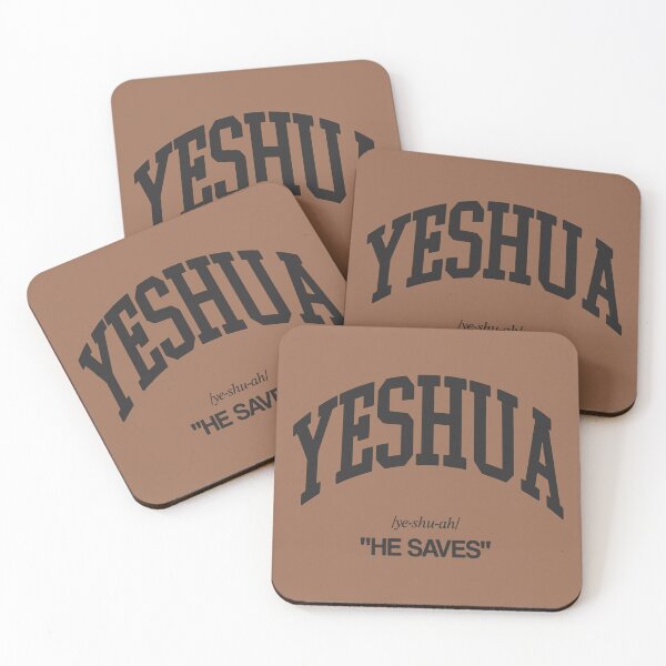 Item preview, ? Yeshua - He Saves | Hebrew Name of Jesus Christian Faith Design ?️✝️ designed and sold by trixxcreative.