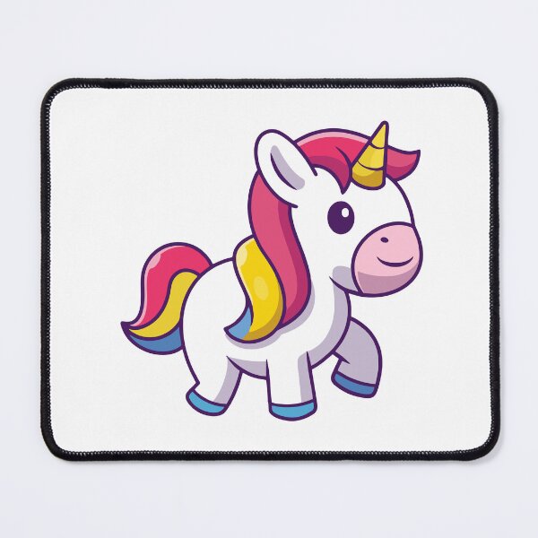 Item preview, Cute Colorful Rainbow Unicorn Cartoon designed and sold by Lorraine N 	 Morneau.