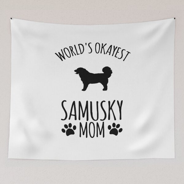 Item preview, Worlds Okayest Samusky Mom - Dog Mom designed and sold by kindxinn.