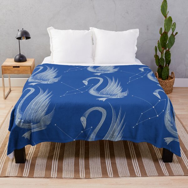 Item preview, Cygnus Swan Constellation White Minimalist Line Art designed and sold by JAMerArc.