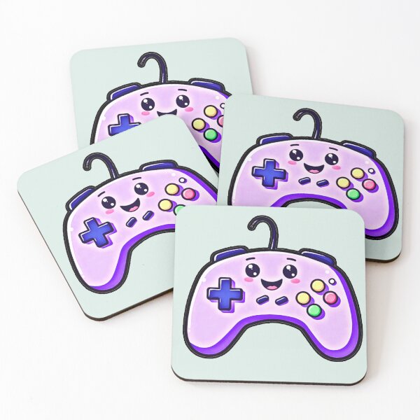 Item preview, Kawaii Gamer Controller - Cute Pastel Gamepad for Gamer Girls & Boys designed and sold by The Cartridge Club.