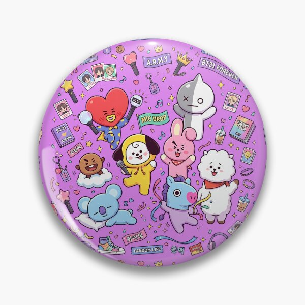 Item preview, BT21 Kawaii Collage designed and sold by KismetsKawaiiCo.