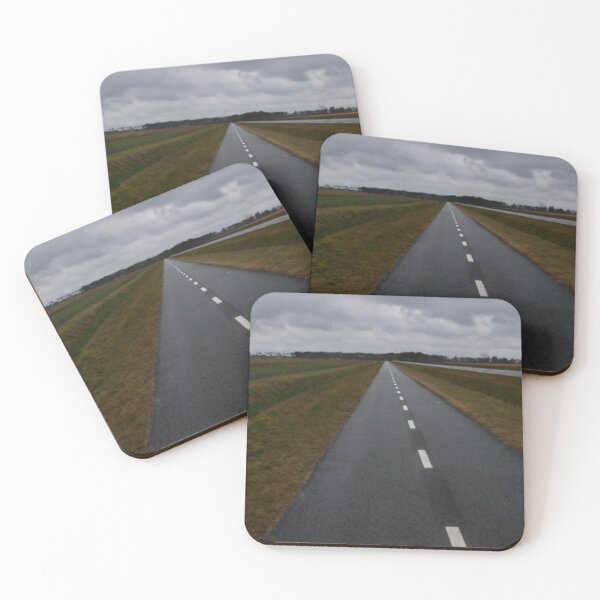 Item preview, Empty Asphalt Road Vanishing Into Dramatic Horizon designed and sold by ShotsbyDesiree.