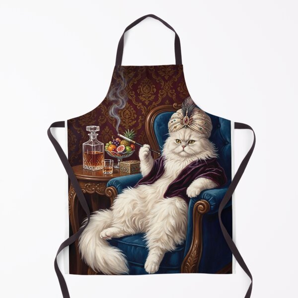 Item preview, Classy Black Cat and Cigarette Wall Art designed and sold by Eiwaprints.