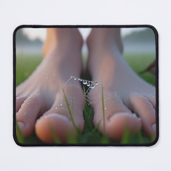 Item preview, barefoot on a dewy meadow designed and sold by psychoshadow.