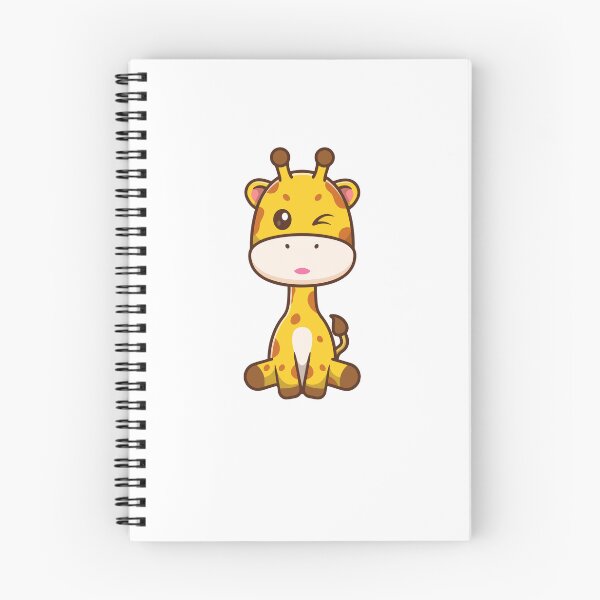 Item preview, Cute Chibi Winking Giraffe Cartoon designed and sold by Lorraine N 	 Morneau.