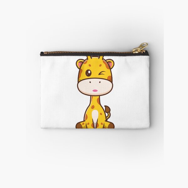 Item preview, Cute Chibi Winking Giraffe Cartoon designed and sold by Lorraine N 	 Morneau.
