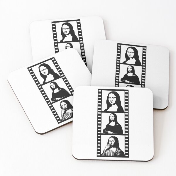 Item preview, Mona Lisa with Popcorn designed and sold by SilverOutlining.