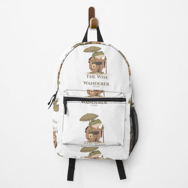 Item preview, The Wise Wanderer Frog - Japanese Ukiyo-e Style Illustration designed and sold by فيلورا95.