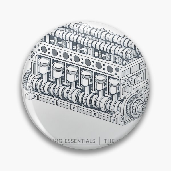 Item preview, Engineering Essentials – The Inline Six Schematic designed and sold by Ermicioi.