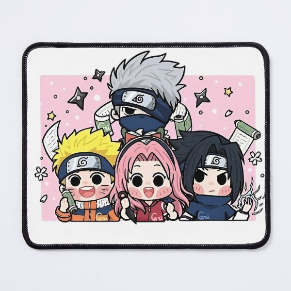 Item preview, Cute Ninja Team Chibi Anime | Kawaii Shinobi Squad Manga Art designed and sold by Dyan4.