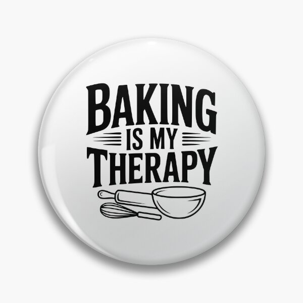 Item preview, Baking Is My Therapy designed and sold by Frank Ring.