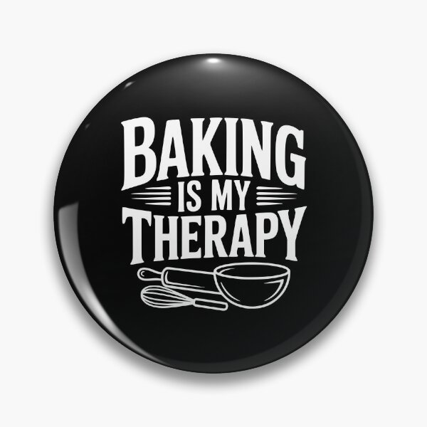 Item preview, Baking Is My Therapy designed and sold by Frank Ring.