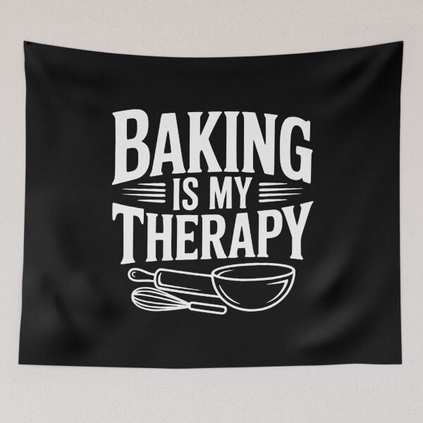 Item preview, Baking Is My Therapy designed and sold by Frank Ring.