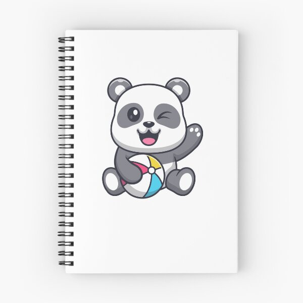 Item preview, Cute Winking Baby Panda Playing Beach Ball designed and sold by Lorraine N 	 Morneau.