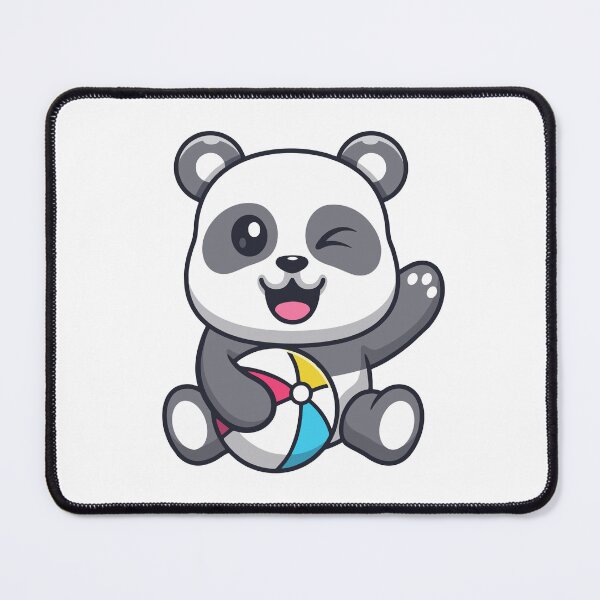 Item preview, Cute Winking Baby Panda Playing Beach Ball designed and sold by Lorraine N 	 Morneau.