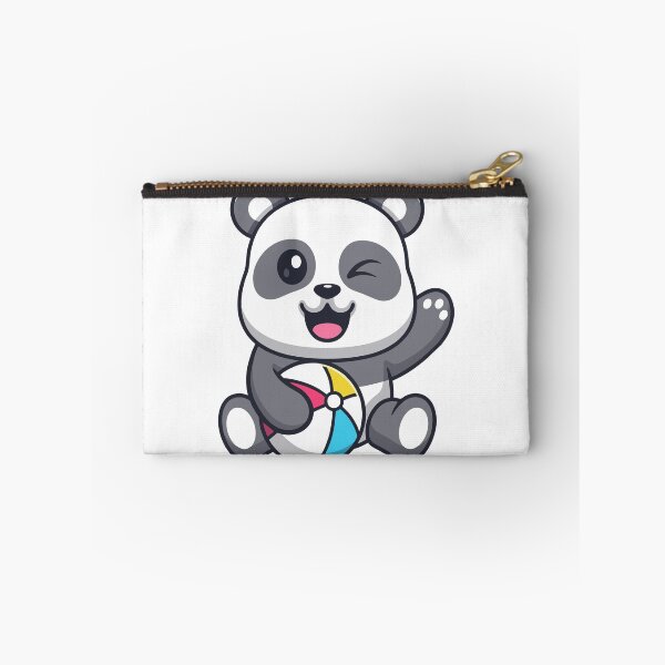 Item preview, Cute Winking Baby Panda Playing Beach Ball designed and sold by Lorraine N 	 Morneau.