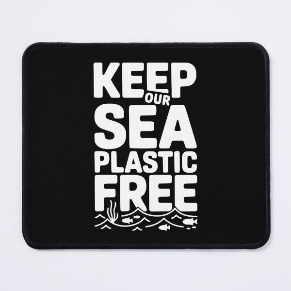 Item preview, Keep Our Sea Plastic Free designed and sold by Frank Ring.