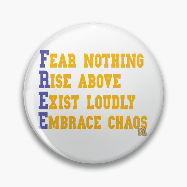 Item preview, FREE Acronym Fear Nothing Varsity Typography Streetwear Graphic designed and sold by DesignArtist.ia.