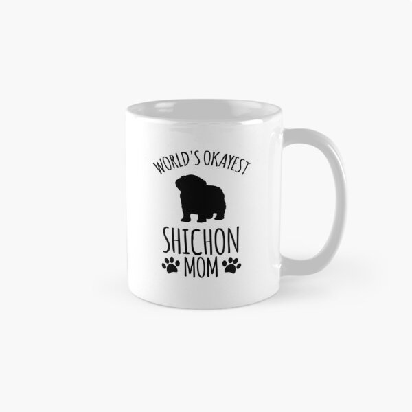Item preview, Worlds Okayest Shichon Mom - Dog Mom designed and sold by kindxinn.
