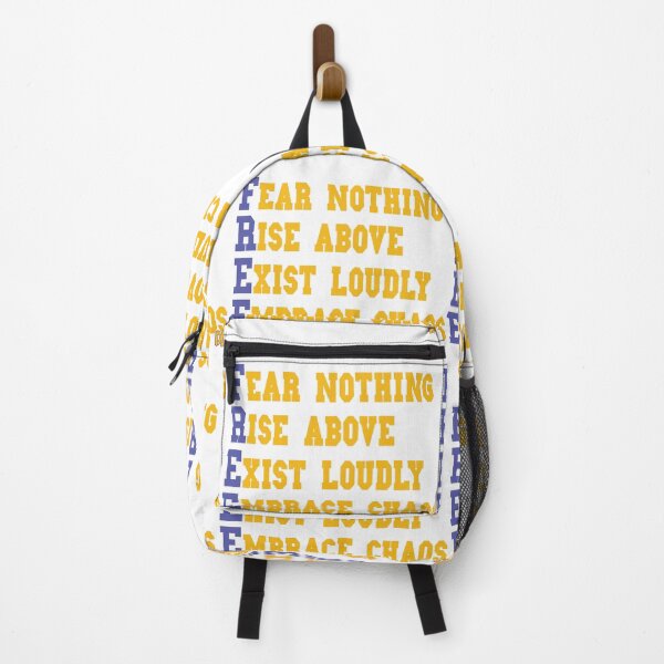 Item preview, FREE Acronym Fear Nothing Varsity Typography Streetwear Graphic designed and sold by DesignArtist.ia.
