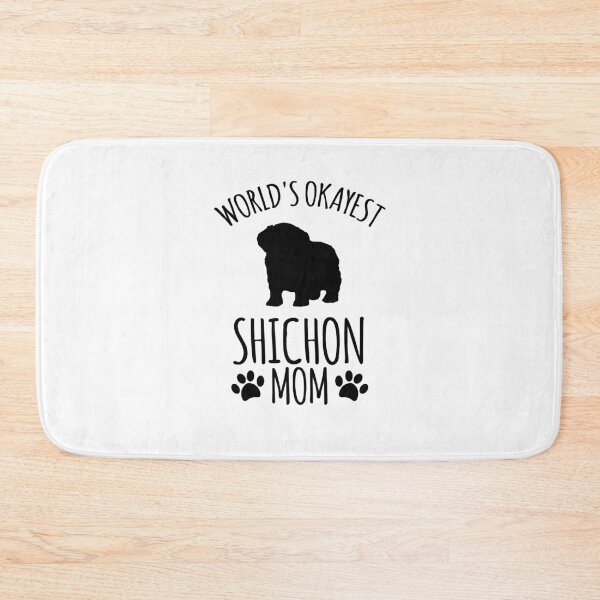 Item preview, Worlds Okayest Shichon Mom - Dog Mom designed and sold by kindxinn.