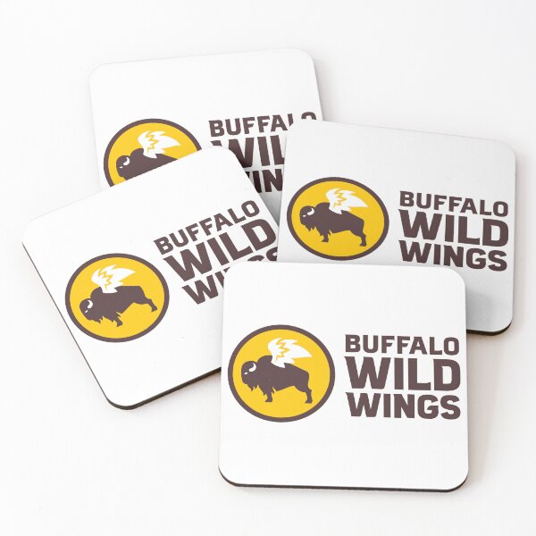 Item preview, Buffalo Wild Wings Winged Bison Sports Bar Logo designed and sold by Lorraine N 	 Morneau.