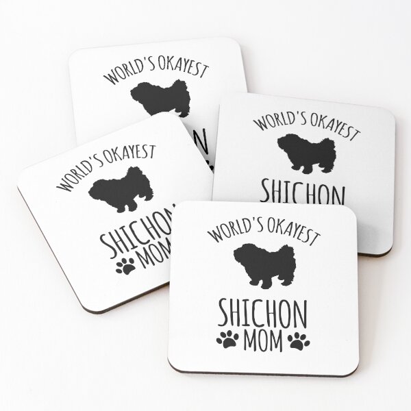 Item preview, Worlds Okayest Shichon Mom - Dog Mom designed and sold by kindxinn.