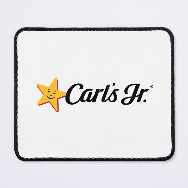 Item preview, Carl's Jr. Happy Star Famous Burgers Fast Food Logo designed and sold by Lorraine N Morneau.