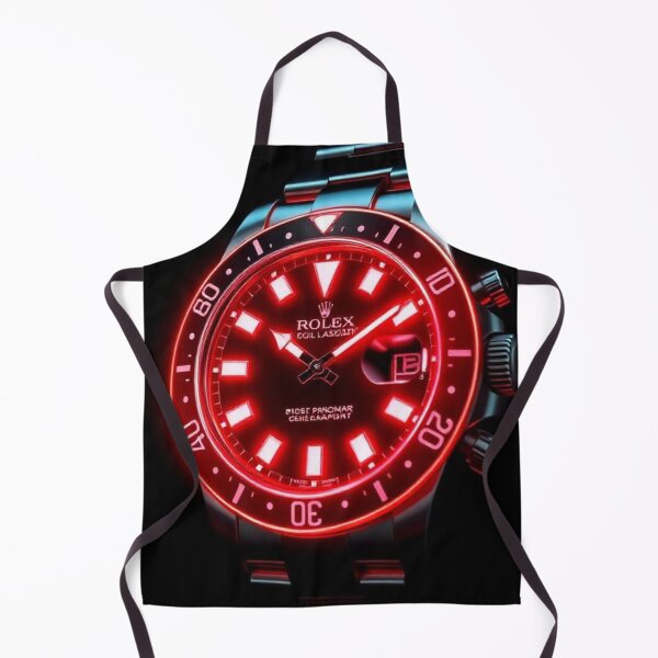 Item preview, Luxury neon clock on an aesthetic black background designed and sold by RAISC.