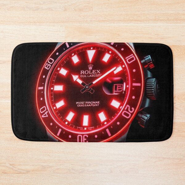 Item preview, Luxury neon clock on an aesthetic black background designed and sold by RAISC.