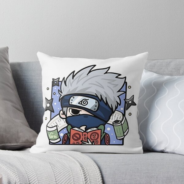 Item preview, Kakashi Hatake Chibi Ninja Reading Scroll Cute Anime Art  designed and sold by Dyan4.