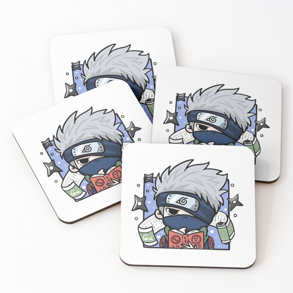 Item preview, Kakashi Hatake Chibi Ninja Reading Scroll Cute Anime Art  designed and sold by Dyan4.
