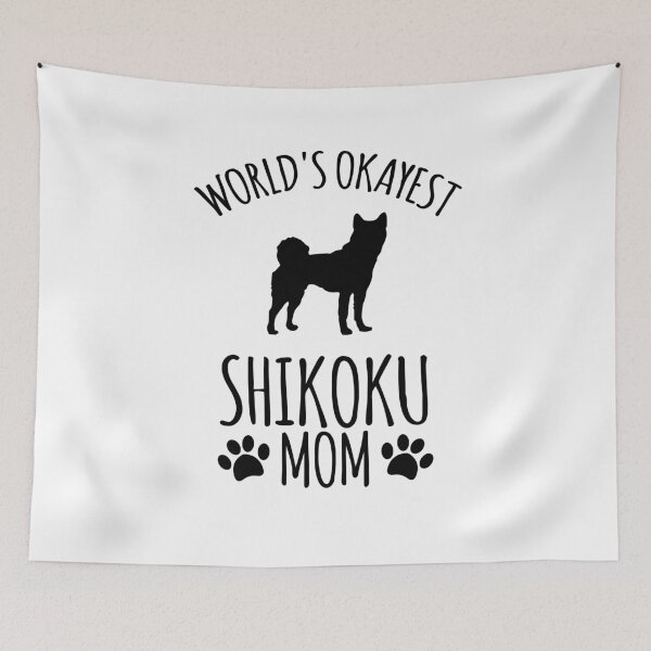 Item preview, Worlds Okayest Shikoku Mom - Dog Mom designed and sold by kindxinn.