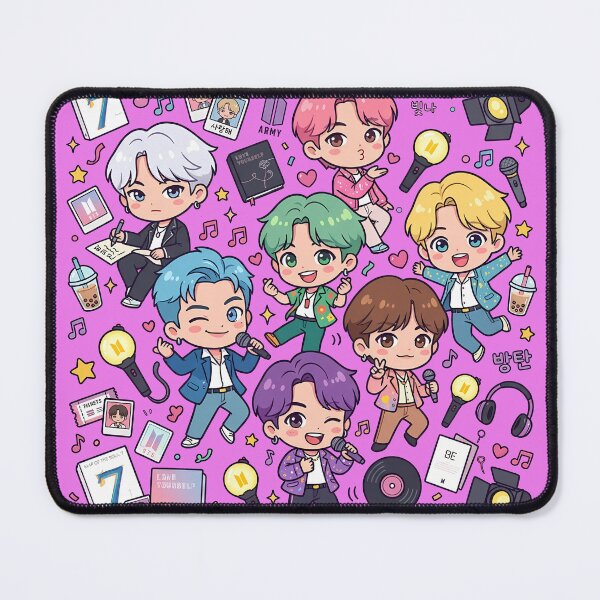 Item preview, BTS TinyTAN Kawaii Collage designed and sold by KismetsKawaiiCo.