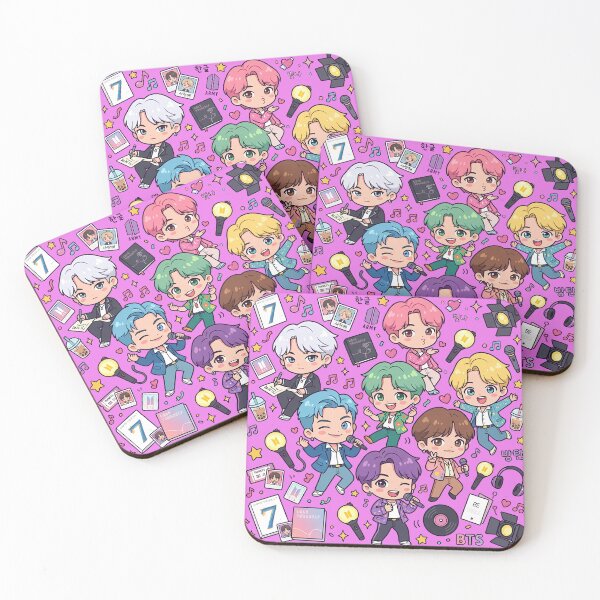 Item preview, BTS TinyTAN Kawaii Collage designed and sold by KismetsKawaiiCo.