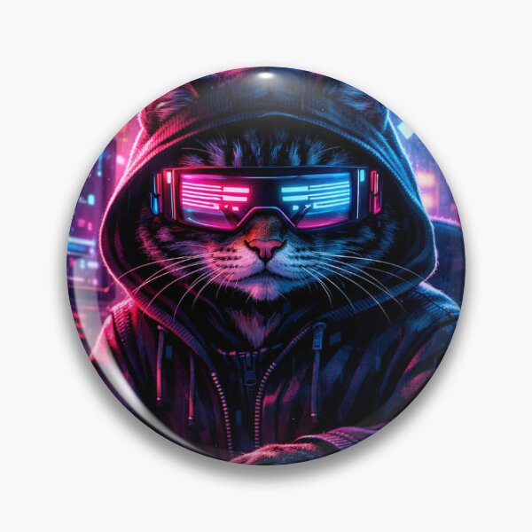 Item preview, Tokyo Neon Cat Hacker designed and sold by Neo Tokio.