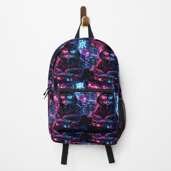 Item preview, Tokyo Neon Cat Hacker designed and sold by Neo Tokio.